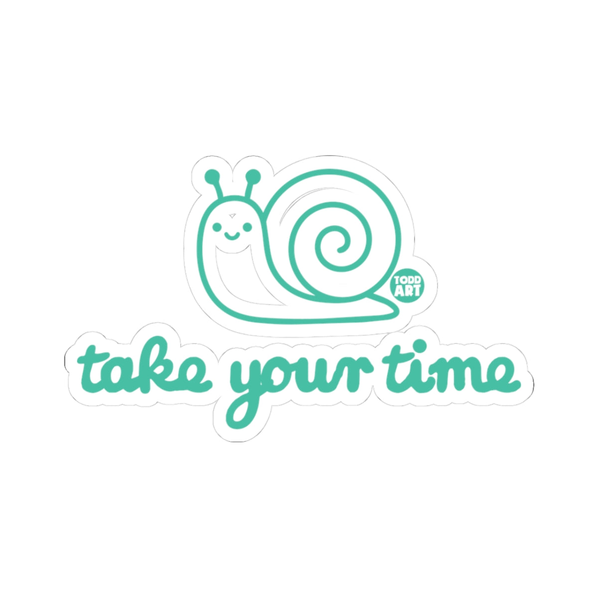 Patience Todd Art Sticker