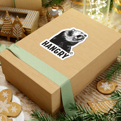 Hangry BearTodd Art Sticker