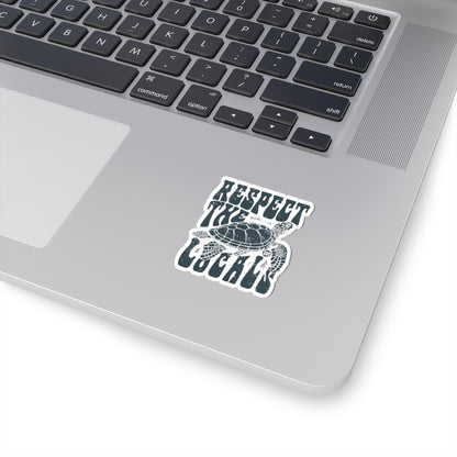 Respect The TurtleTodd Art Sticker