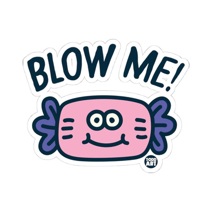 Blowme Todd Art Sticker