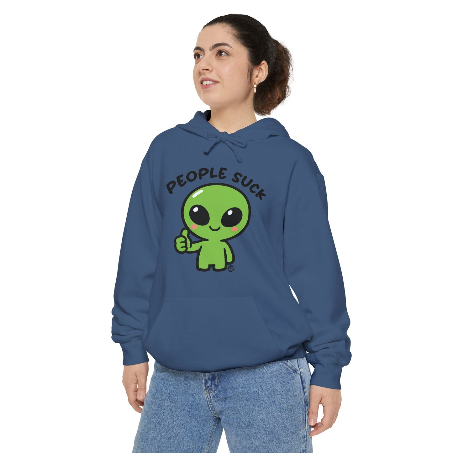 "People Suck"  Alien Hoodie