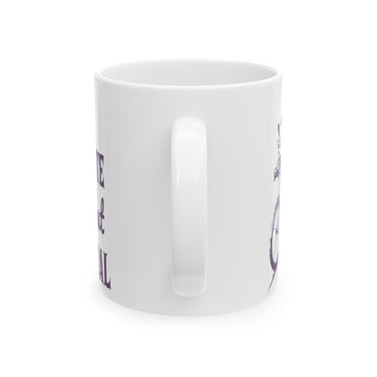 Cute Buff Feral Todd Art Mug