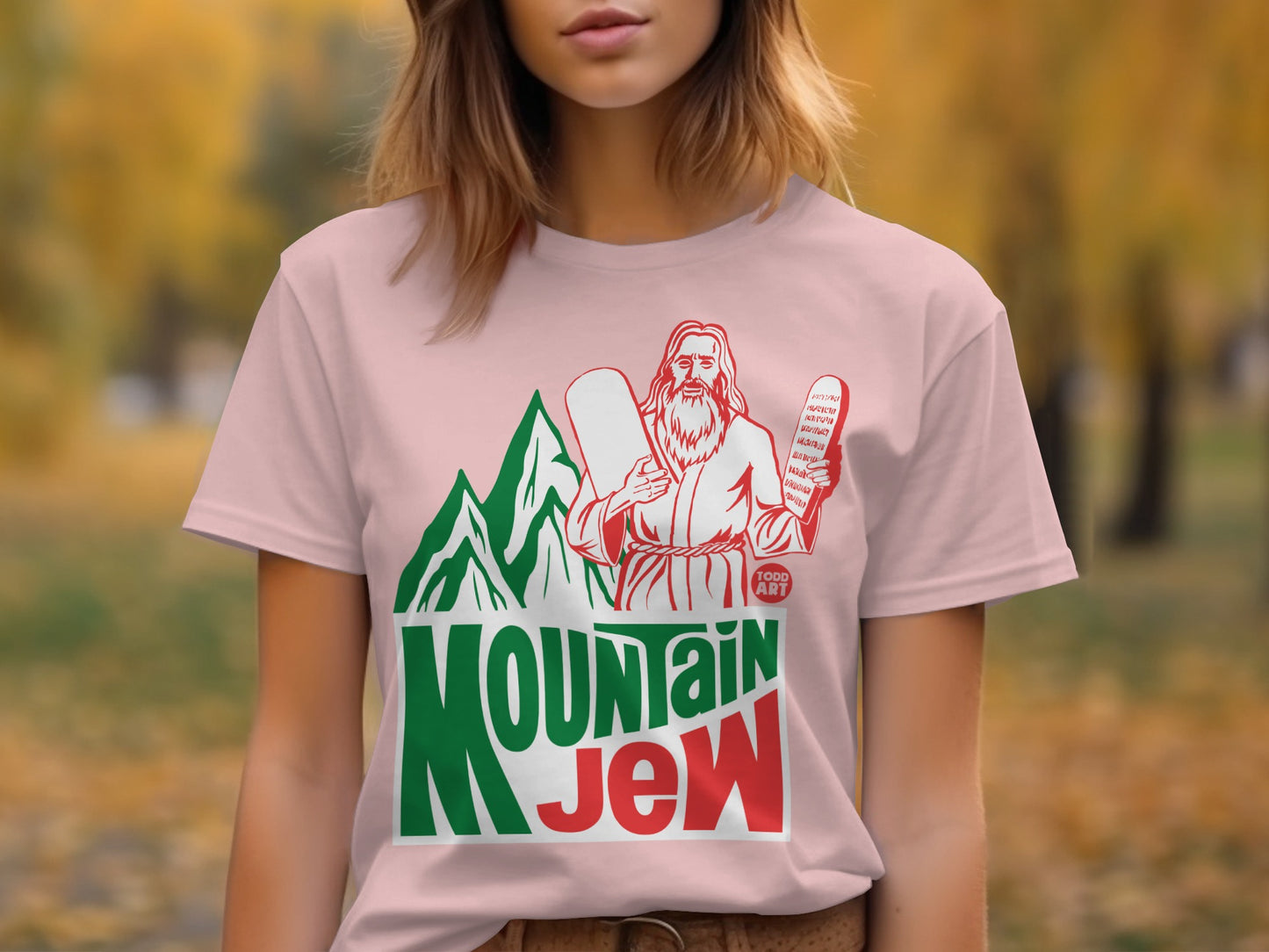 Unique Mountain Jew Graphic T-Shirt Product