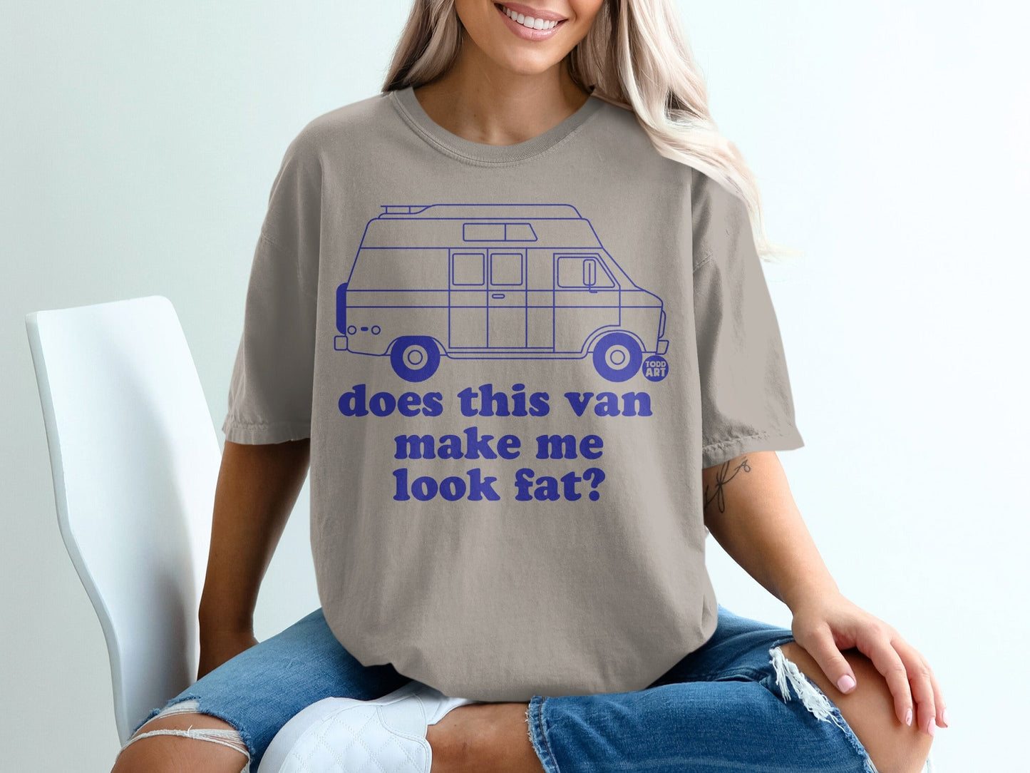 Does This Van Make Me Look Fat Graphic Tee
