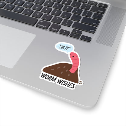 Worm WishesTodd Art Sticker