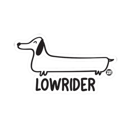 Lowrider Todd Art Sticker