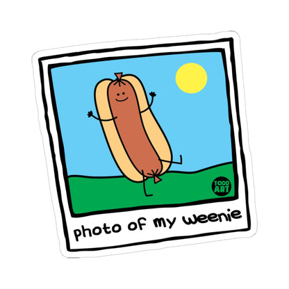 Weenie Todd Art Sticker