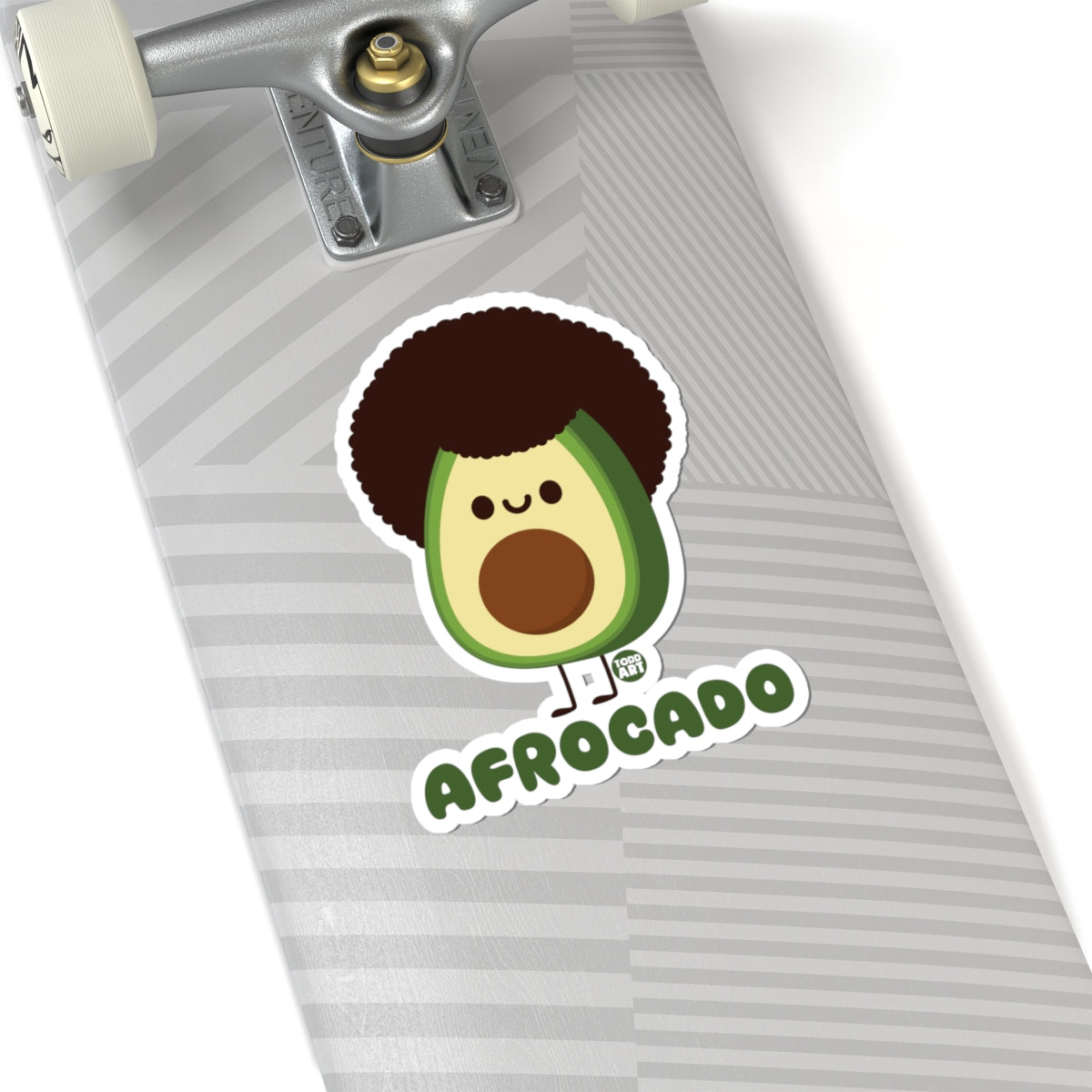 Afrocado Todd Art Sticker
