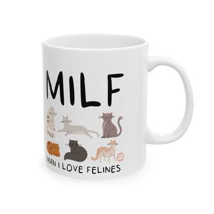 Feline Appreciation Todd Art Mug
