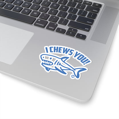 Dental SharkTodd Art Sticker