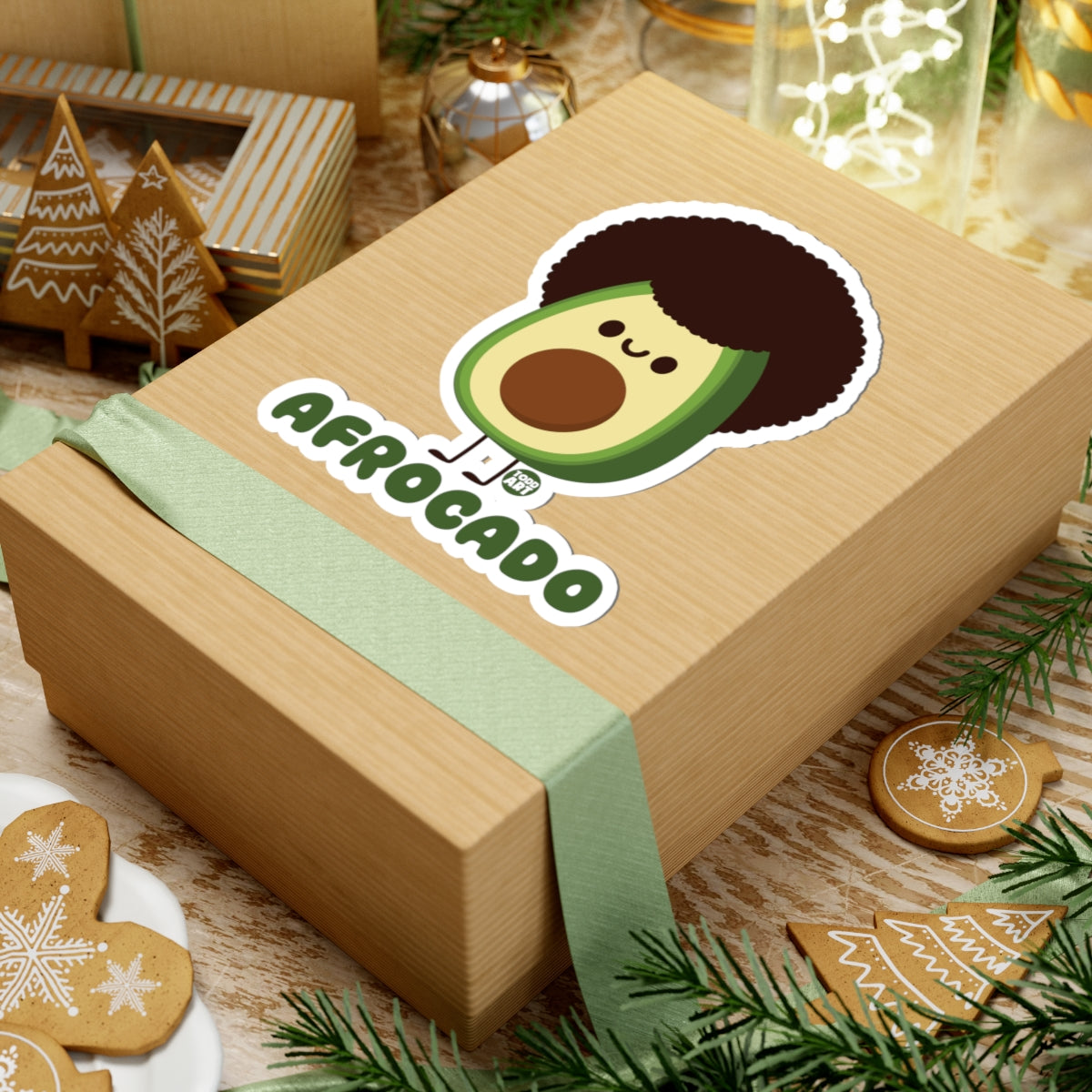 Afrocado Todd Art Sticker