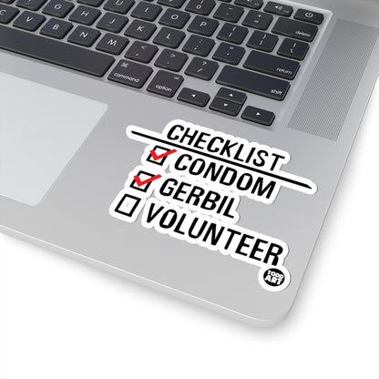 ChecklistTodd Art Sticker