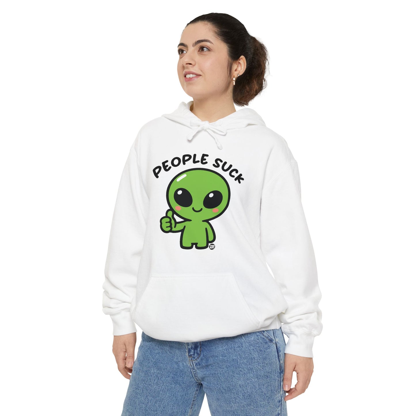 "People Suck"  Alien Hoodie