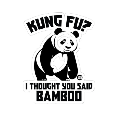 Kung FuTodd Art Sticker