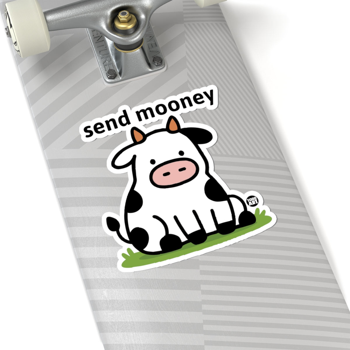 send mooneyTodd Art Sticker