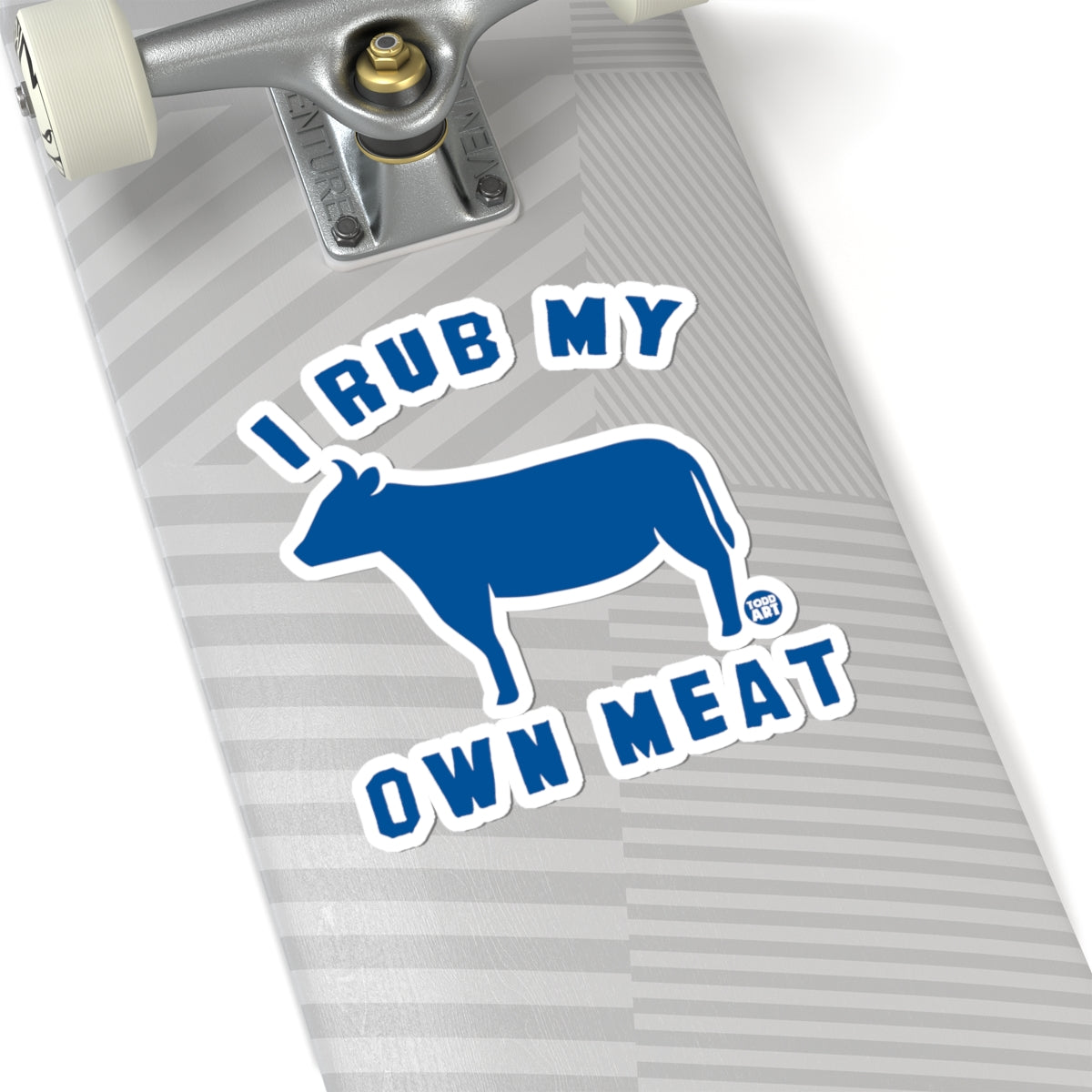 Beef PrideTodd Art Sticker