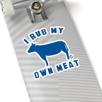 Beef PrideTodd Art Sticker