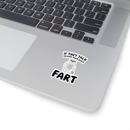 Fart BackTodd Art Sticker