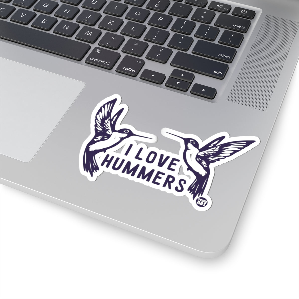 I Love Hummers Birds Todd Art Sticker