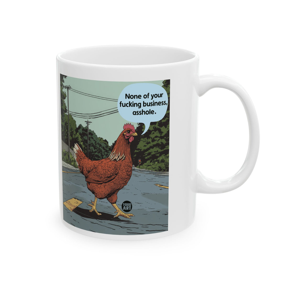 Bold Strides Todd Art Mug