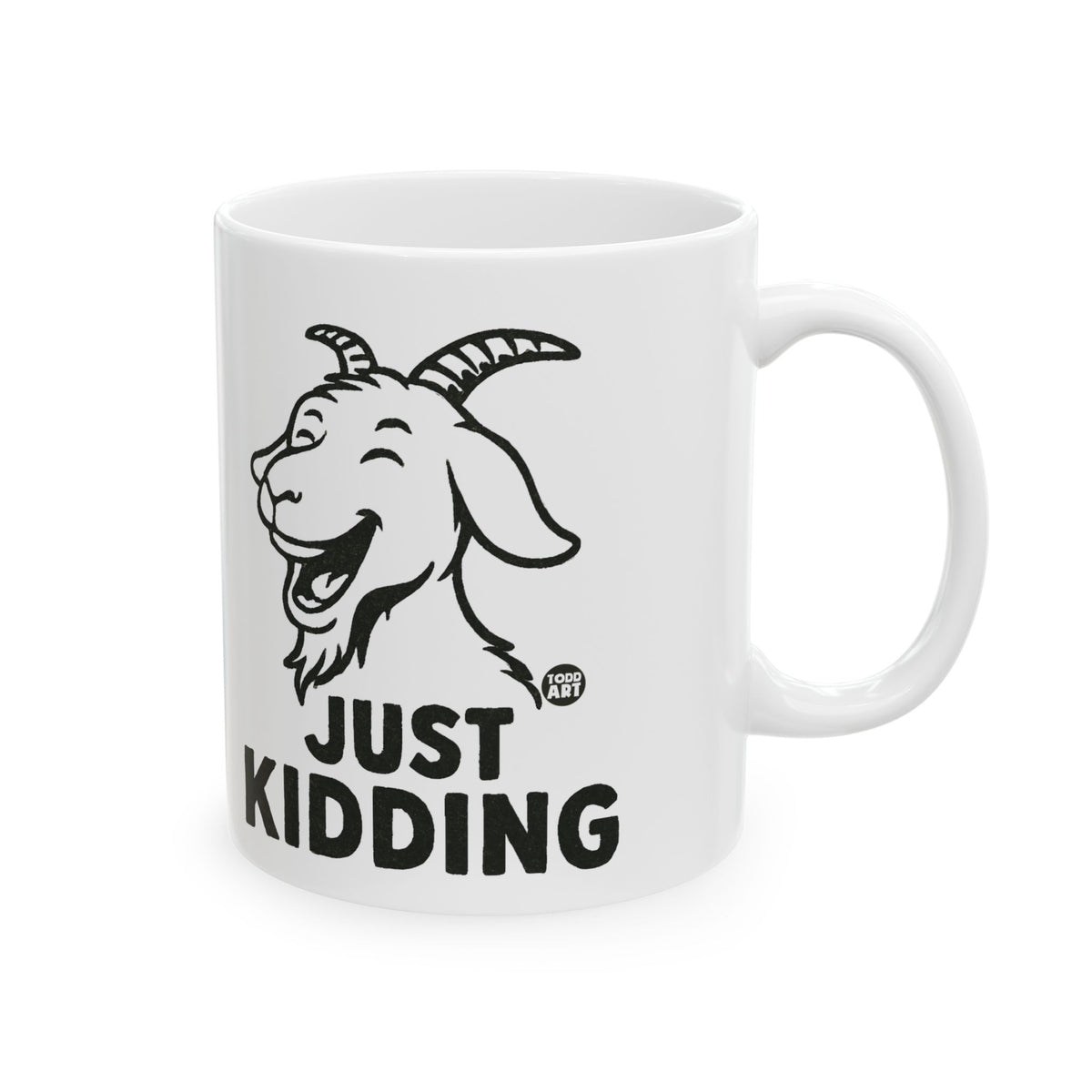 Goat Mischief Todd Art Mug