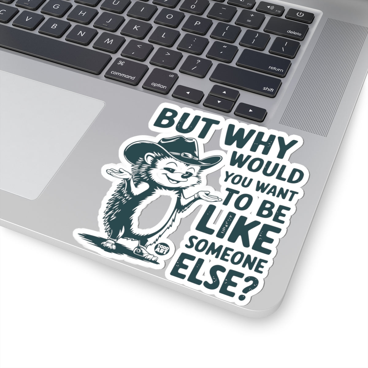 Cowboy WisdomTodd Art Sticker