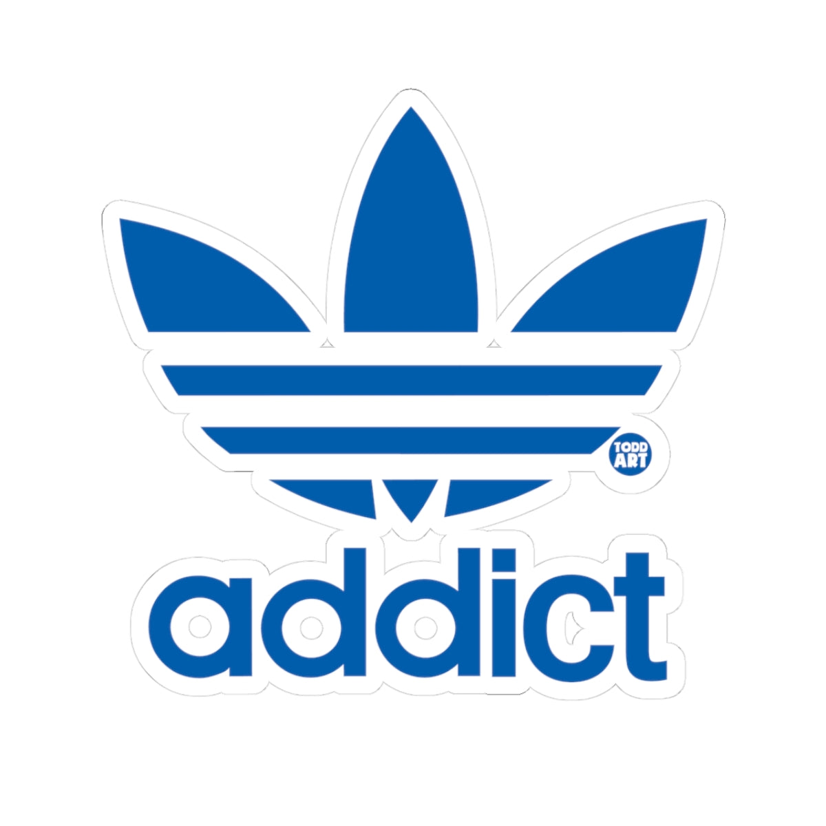 Addict Todd Art Sticker
