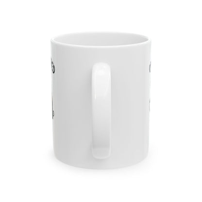 Exhausted Owl with Coffee Todd Art Mug