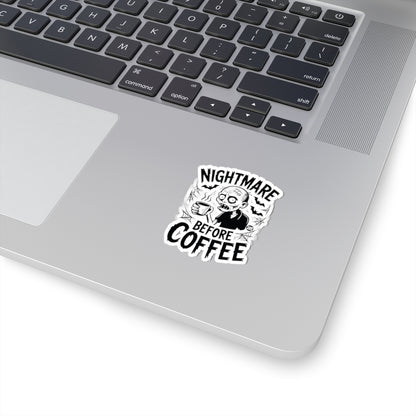 Coffee ZombieTodd Art Sticker