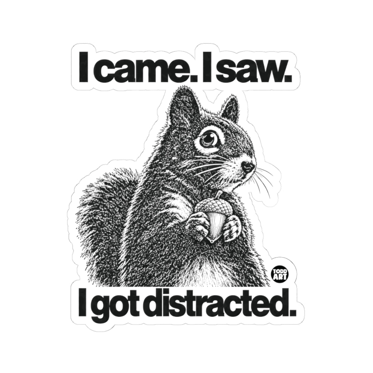 i came got distracted