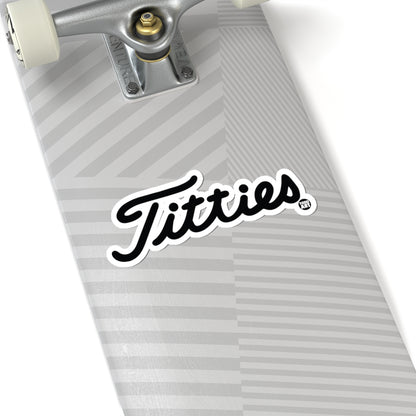Titties Todd Art Sticker
