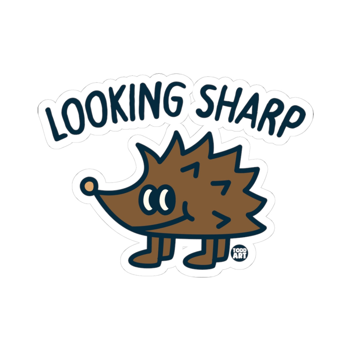 Looking SharpTodd Art Sticker