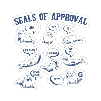 Seals of ApprovalTodd Art Sticker