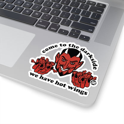 Hot WingsTodd Art Sticker
