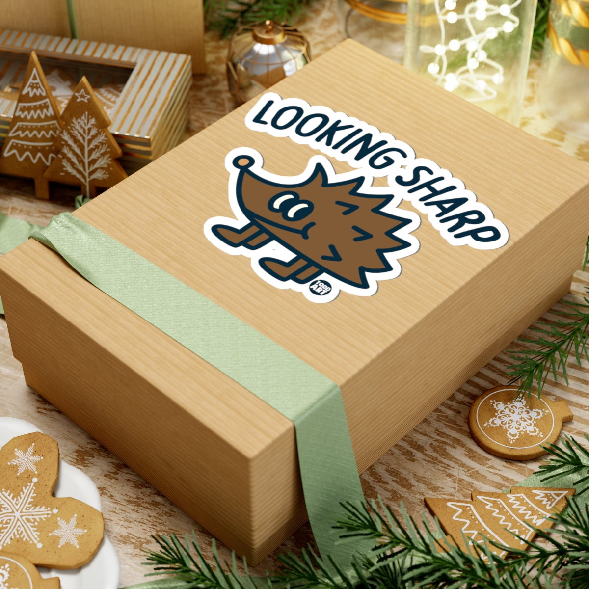 Looking SharpTodd Art Sticker