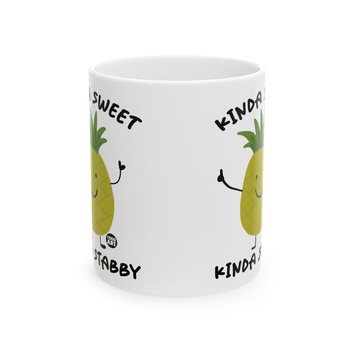 Sweet Pineapple Todd Art Mug