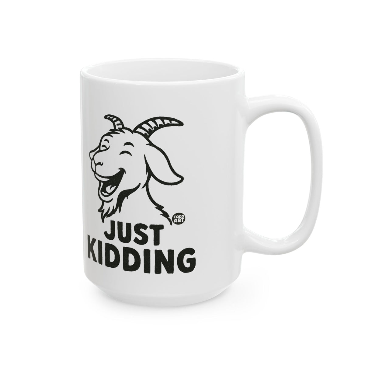 Goat Mischief Todd Art Mug