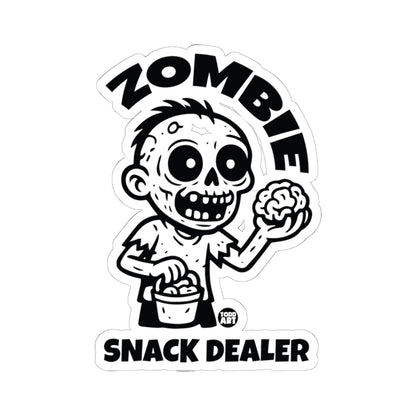 Zombie Snack DealerTodd Art Sticker