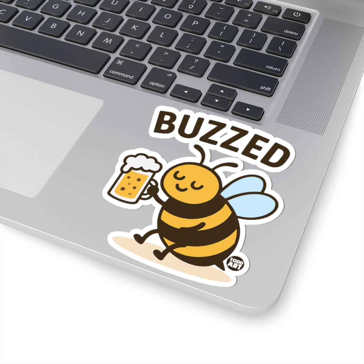 Buzzed Todd Art Sticker