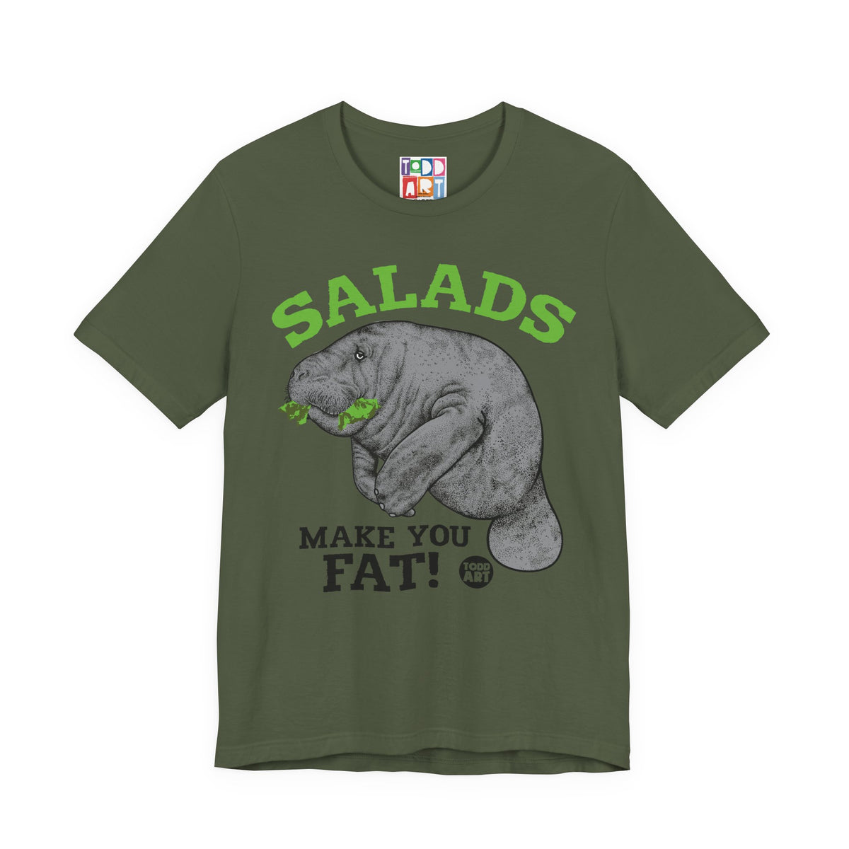 salads-make-you-fat-manatee