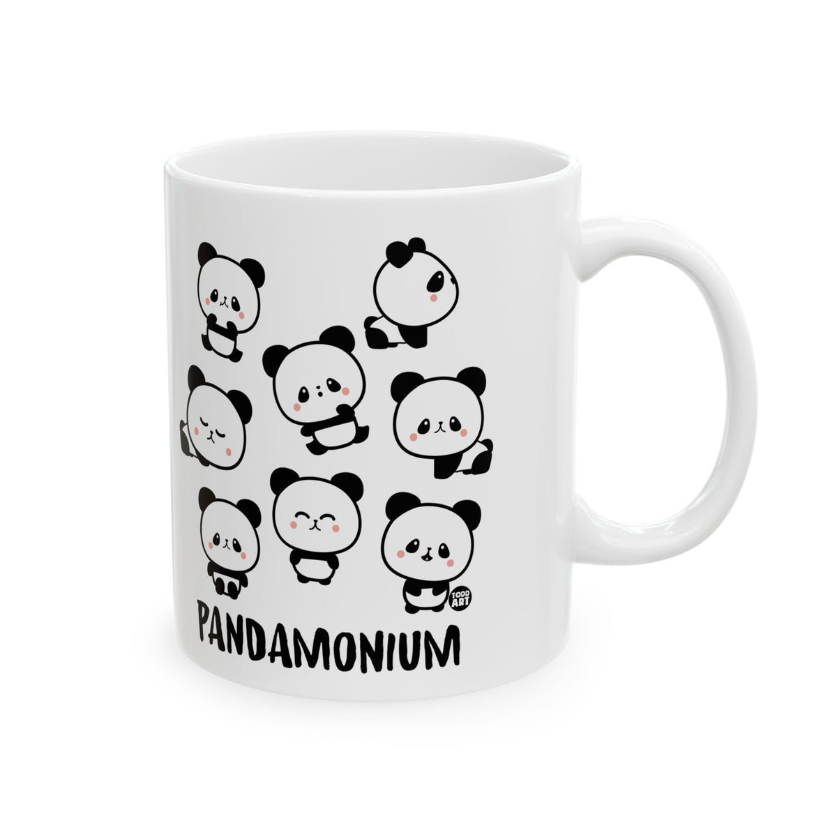 Panda Party Celebration Todd Art Mug