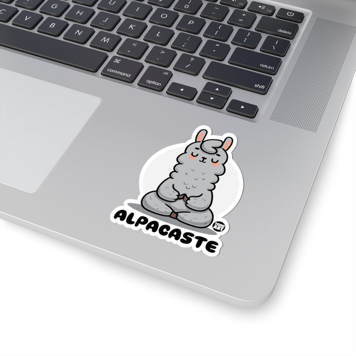 Llama MeditationTodd Art Sticker