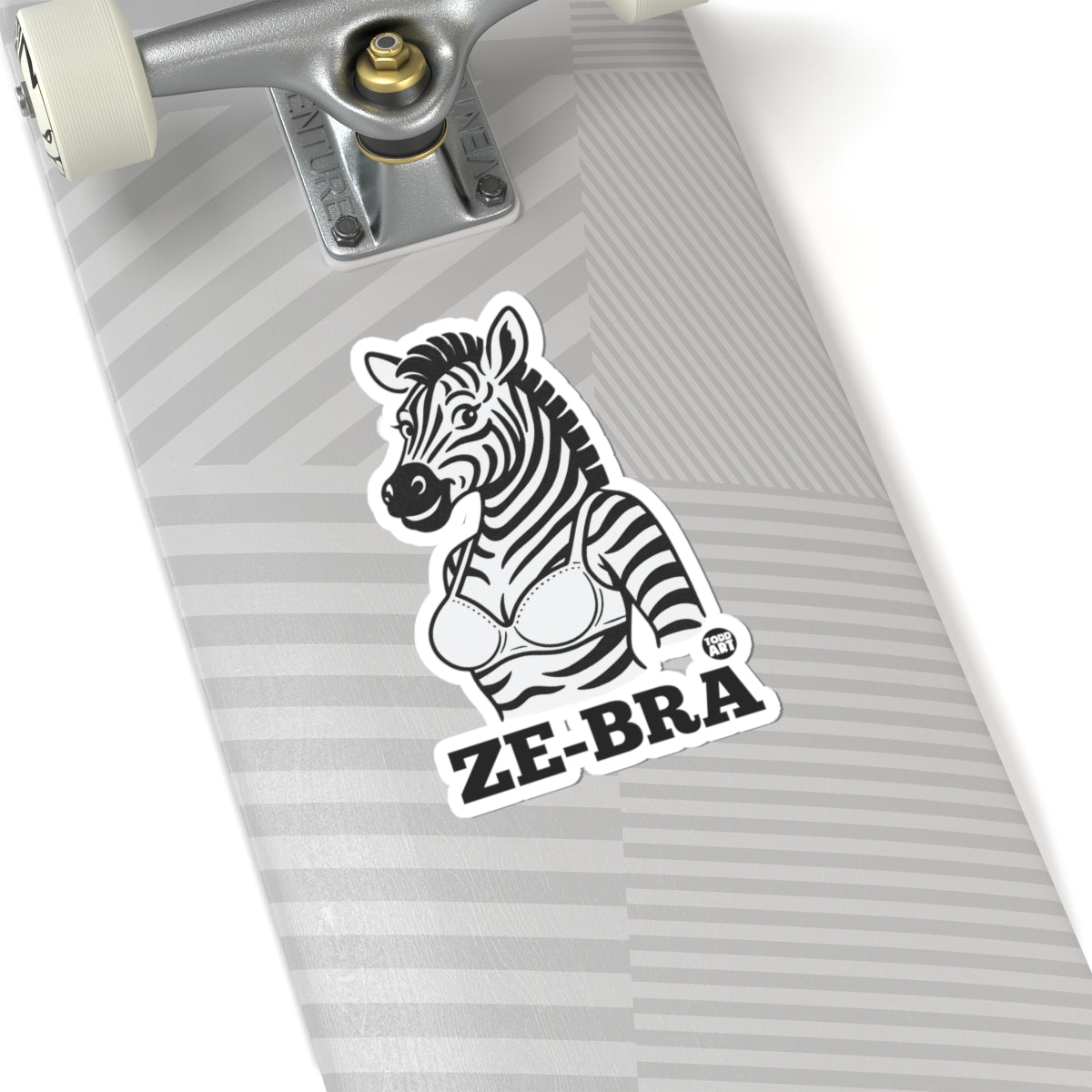 ZebraTodd Art Sticker