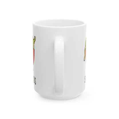 Pasta Pun Sticker Todd Art Mug
