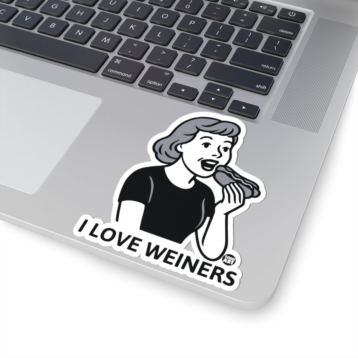 Wiener EnthusiastTodd Art Sticker