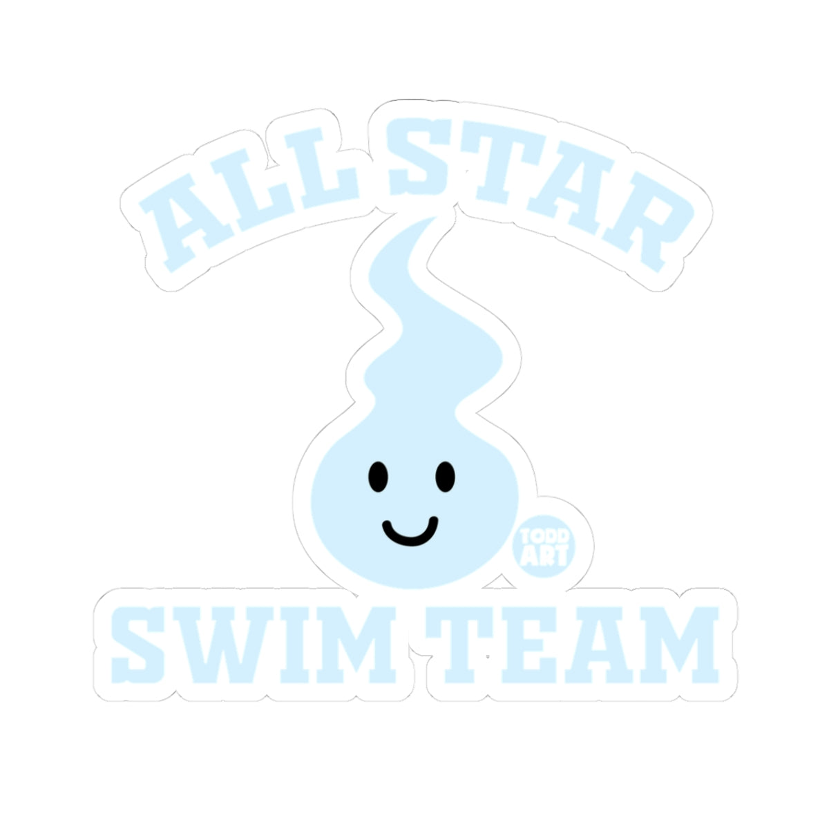 all-star-swimming-team-sperm-sticker 2
