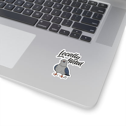 Locally HatedTodd Art Sticker