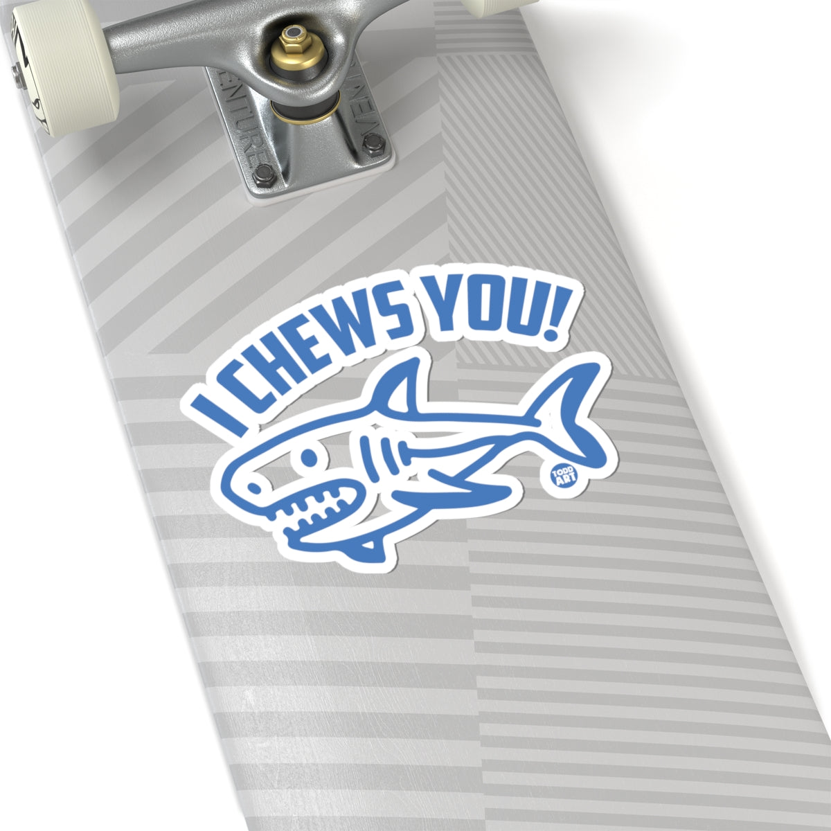 Dental SharkTodd Art Sticker