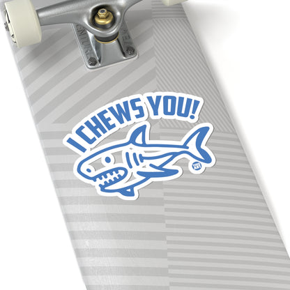 Dental SharkTodd Art Sticker