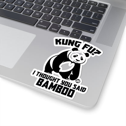 Kung FuTodd Art Sticker